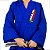 Kimono Jiu-Jitsu Infantil Reforçado Azul Brazil Combat - Imagem 4