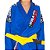 Kimono Jiu-JItsu Infantil Xtra-Lite Azul Brazil Combat - Imagem 4