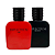 Perfume com Feromônio Impactium Vip + Black Men 50ml cada - Imagem 1