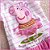 Vestidos Peppa Pig Com Tule Rosa e Azul - Imagem 5
