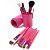 Kit De 12 Pinceis Maquiagem Mac Case Couro Frete Grátis - Imagem 2