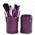 Kit De 12 Pinceis Maquiagem Mac Case Couro Frete Grátis - Imagem 5