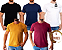 Camiseta T SHIRT Casual 100% Algodão Penteado - 5 cores disponíveis - Imagem 1