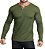 Kit 2 Camisetas Henley Masculinas Caneladas Manga Longa Slim Fit 2 Botões J Silver - Imagem 8