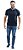 Camiseta Polo Spring Slim Fit  Manga Curta - AZUL MARINHO - Imagem 3