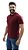 Camiseta Polo Spring Slim Fit Manga Curta - VINHO - Imagem 3