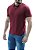 Camiseta Polo Spring Slim Fit Manga Curta - VINHO - Imagem 5