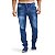 Calça Jeans Masculina Slim Lycra Elastano - Azul Claro - Imagem 1