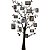 Árvore de fotos Finest em MDF 1,20m x 2,20m - Imagem 6