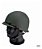 Capacete M1 Aço Segunda Guerra Acompanha Rede Parte Interna - Imagem 4