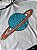 Blusa de Moletom Estampa Diagonal | Galáxia Saturno - Imagem 2