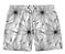 Short Masculino de Tactel | Flores Linhas P&B - Imagem 1