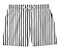 Short Masculino de Tactel | Listras P&B - Imagem 1