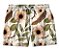 Short Masculino de Tactel | Flores Marrom - Imagem 1