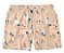 Short Masculino de Tactel | Aves Fundo Rose - Imagem 1