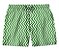 Short Masculino de Tactel | Listras Zig Zag Verde - Imagem 1