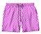 Short Masculino de Tactel | Listras Zig Zag Roxo - Imagem 1