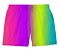 Short Masculino de Tactel | Degradê Colorido - Imagem 1