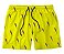 Short Masculino de Tactel | Araras Fundo Amarelo - Imagem 1