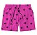 Short Masculino de Tactel | Rosa Tartarugas - Imagem 1