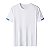 Camiseta Masculina de Dry Fit Lisa com Listra na Manga - Imagem 5