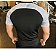 Camisetas Masculinas de Compressão Mangas Raglan - Imagem 3