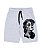 Bermuda Masculina de Moletom | Menina Mexicana Caveira - Imagem 1