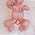 Bebê Reborn Kit Joseph olhos fechados - Imagem 6