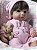 Bebê Reborn silicone sólido kit Loulou - Imagem 4