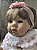 Bebê Reborn kit Abigail sorrindo - Imagem 8