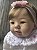 Bebê Reborn kit Abigail sorrindo - Imagem 4