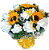 Buquê girassol e rosas - Imagem 2