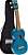 Ukulele Mahalo Kahiko Soprano MK1TBU Azul com Capa - Imagem 4