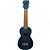 Ukulele Mahalo Kahiko Soprano MK1TBU Azul com Capa - Imagem 1