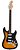 Guitarra Michael Standard GM217N Sunburst Black - Imagem 1