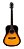 Violão Acústico Memphis MW-20 Drop Sunburst Fosco - Imagem 1