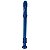 Flauta Doce Custom Sound Soprano Germânica CFL-1 Azul - Imagem 1