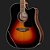 Violão Eletroacústico Takamine Dreadnought GD51CE Brown Sunburst - Imagem 5