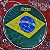 Pele RMV Holográfica Bandeira Brasil Pandeiro 13 - PROMOÇÃO - Imagem 3