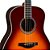 Violão TransAcoustic Yamaha Jumbo LL-TA Brown Sunburst com Bag - Imagem 2