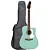 Violão Eletroacústico Tagima Swell Turquoise Green (TQG) Deluxe c/ Bag - Imagem 1