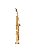 Saxofone Soprano Michael Dual Gold WSSM 48 Sib Dourado - Imagem 1
