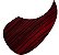 Escudo Violão Ronsani Gota Wood Vermelho - Imagem 2