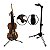 Suporte Desmontável Violino Viola C/ Apoio Arco Phoenix VST-01 - Imagem 1