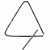 Triângulo Gope 12"x 30cm Aço Cromado 828 - Imagem 1