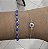 Pulseira olho grego branco Prata 925 - Imagem 2