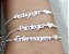 Pulseira personalizada palito Prata 925 - Imagem 7