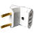 Adaptador de Tomada Benjamim T 10A/20A Pino Universal 127V/220V Compatível com Aparelhos Elétricos - Imagem 3