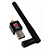 Adaptador Receptor Wireless Usb Wifi Com Antena Sem Fio 1200mbps Compatível Com Windows Linux Mac Pc E Notebook 2.4ghz + - Imagem 1