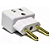 Adaptador Tomada Elétrico T Benjamim 10 e 20A Para Eletrodomésticos 110V/220V Microondas Aquecedor Secador - Imagem 1